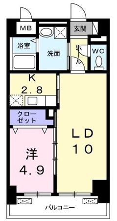 アウリ藤が丘の物件間取画像